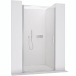 CERANO - Sprchové otočné dveře Porte L/P - 8 mm - chrom, transparentní sklo - 90x195 CER-413477