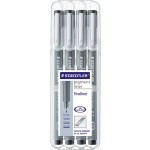 Staedtler 308 WP4 308 WP4 4 ks/bal. černý 0.1 mm 0.3 mm 0.5 mm 0.7 mm 1 ks