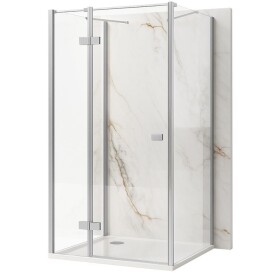 REA/S - Sprchový kout Atlas 100x80 Chrome vlevo KPL-K4764