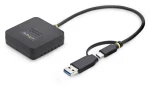 StarTech USB-C/USB-A na M.2 NVMe SSD dok černá / Dokovací stanice / USB 3.2 Gen 2 Type-C / 10 Gbit/s (1USB3-NVME-DOCK)