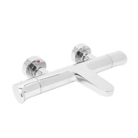 Vanová baterie SAT DARK bez sprchového setu 150 mm chrom SATBSDA222CR SATBSDA222CR