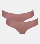 Dámské kalhotky ZERO Microfibre 2.0 Hipstring 2P - CACAO - hnědé 1141 - SLOGGI BROWN S