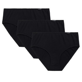 Dámské kalhotky 3 pack 579 black - Atlantic černá M