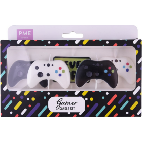Dortové svíčky 5ks GAMER - PME
