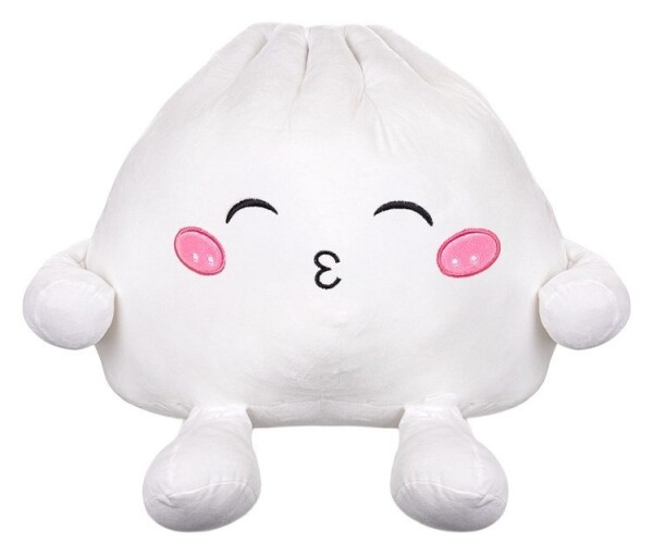 Kawaii Bao knedlíček plyšový 60 cm špulící pusu