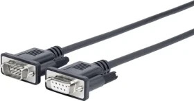 VivoLink Pro RS-232 kabel M-F 5m / zlacené konektory (PRORS5)