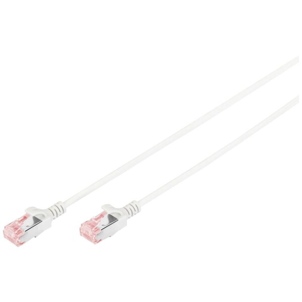 Digitus DK-1624-050S RJ45 síťové kabely, propojovací kabely CAT 6 U/FTP 5.00 m šedá stíněný, bez halogenů, dvoužilový stíněný 1 ks