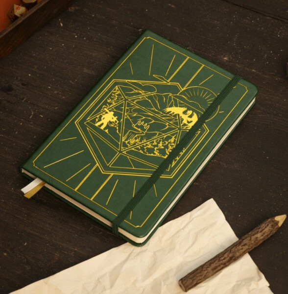 Zapisník - DnD 5e - Zelený