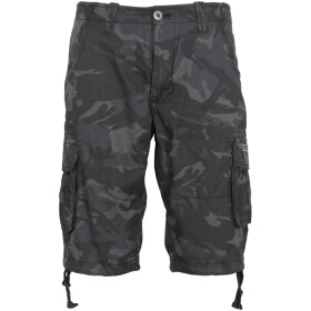Alpha Industries Kalhoty krátké JET SHORT blackcamo 36
