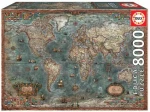 Educa Historical World Map 8000 dílků