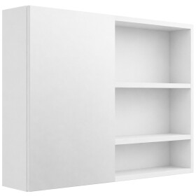 CERANO - Koupelnová zrcadlová skříňka Orea - bílá matná - 100x65x15 CER-661924