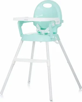 CHIPOLINO Jídelní židlička Bonbon 3v1 Aloe / od 6 měsíců do 3 let (150191)