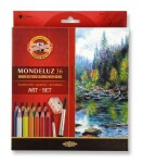 Koh-i-noor pastelky akvarelové MONDELUZ 36