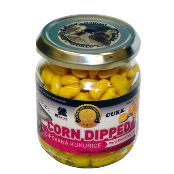 LK Baits Dipovaná kukuřice 220ml - World Record Carp Corn,LK Baits Dipovaná kukuřice 220ml - World Record Carp Corn