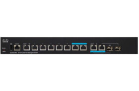 Cisco SG350-8PD / Gigabit Switch / 8-Port / 2x Combo Gbps / PoE / QoS / VLAN (SG350-8PD-K9-EU)