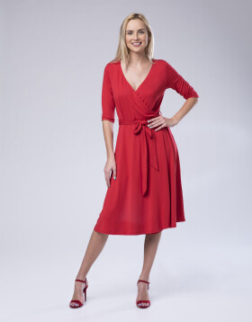 Dámské šaty Look 20 Leyla červená - Made With Love M