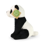 Plyšová panda sedící 15 cm, ECO-FRIENDLY