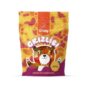 GRIZLY Grizlíci se stévií XXL 250 g