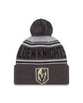 New Era Pánská zimní čepice Vegas Golden Knights NHL Pom Wordmark