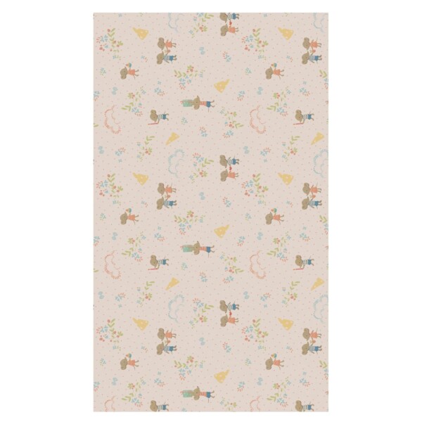 Maileg Balicí papír Have a mice day – 10 m, béžová barva, papír