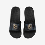 FOCO Pánské pantofle Vegas Golden Knights NHL Legacy Velcro Sport Slide Slipper Velikost: M = 42-43 EU
