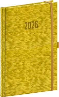 Týdenní diář Rivoli 2026, žlutozelený