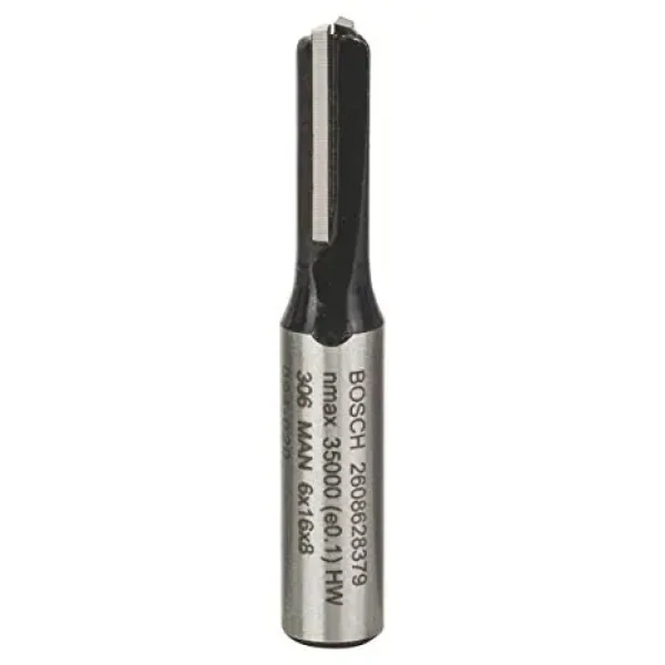 BOSCH 2608628379 / Drážkovací fréza na dřevo / Průměr 6 mm / Délka 48 mm / Stopka 8 mm (2608628379)