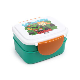 Svačinový box s příborem Minecraft SSS-BOOM - Puckator