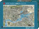 HEYE Puzzle Map Art: Město popu