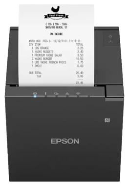 Epson TM-m30III černá / Pokladní termotiskárna / 203 DPI / USB / USB-C / BT / Wi-Fi / LAN (C31CK50152A0)