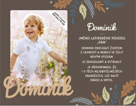 26_Fotorámeček se jménem_Dominik - Albi