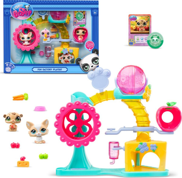 Littlest Pet Shop herní sada Továrna na zábavu - Littlest Pet Shop