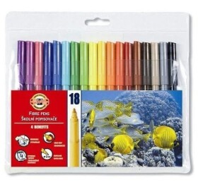 Koh-i-noor školní popisovače/fixy 18 ks