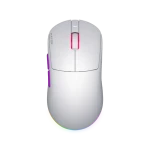 Hator HTM-771 Quasar 3 ULTRA 8K bílá / herní bezdrátová myš / optická / 30000 DPI / 6 tlačítek / 2.4GHz / Bt / USB (HTM-771)