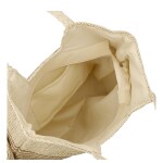Trendy dámská letní kabelka na rameno Miranda, béžová