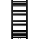 CERANO - Koupelnový elektrický radiátorový set Franko - WIFI - 300W - černá matná - 1200x500 mm CER-680550