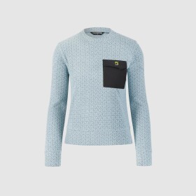 KARPOS Mesdi' W Crewneck Fleece, Forget/Black velikost: S