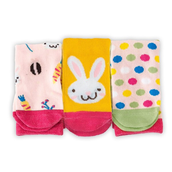 Veselé ponožky FUNNY dívčí - 3pack, Pidilidi, PD0137-01, holka - 23-26