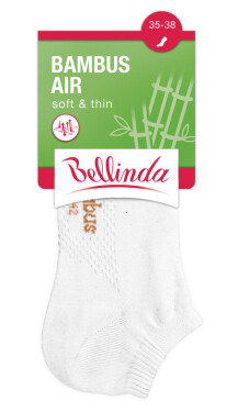 Krátké dámské bambusové ponožky BAMBUS AIR LADIES IN-SHOE SOCKS - BELLINDA - černá 35 - 38