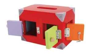 Small Foot Motorická hra box se zámky