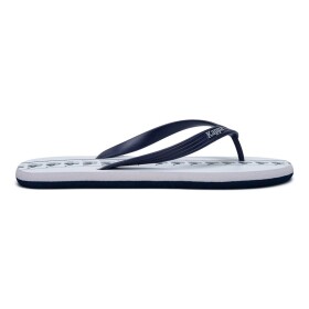 Pantofle Kappa 371G1LW White - Blue Marine - Grey Lt Lead Syntetický materiál