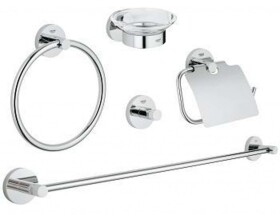 GROHE - Essentials Sada doplňků do koupelny 5 v 1, chrom 40344001