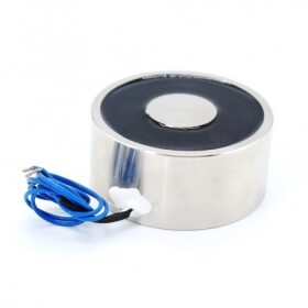 Přídržný elektromagnet - 12V, 5kg/50N - 25 x 11 mm