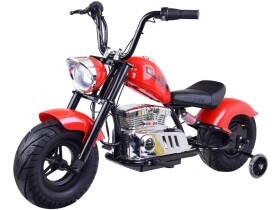 Mamido Dětská elektrická motorka Chopper 24V červená