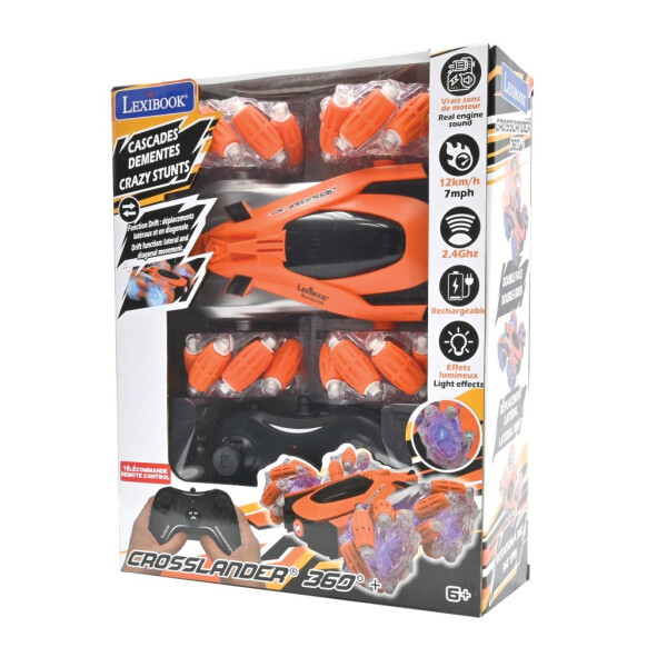 Lexibook kaskadérské auto Crosslander 360°+ - Alltoys Lexibook