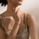 Ocelový náramek Gisele Gold - chirurgická ocel, Zlatá 18 cm + 3 cm (prodloužení)