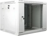 Lanberg WF02-6609-10S šedá / Nástěnný rozvaděč / 19" / 9U / 600x600 mm / dvoudílný / flat pack (WF02-6609-10S)
