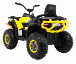 Mamido Dětská elektrická čtyřkolka ATV Desert 4x4 žlutá