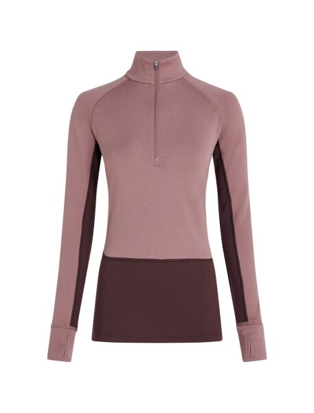 ICEBREAKER Wmns 260 ZoneKnit LS Half Zip, Java/Summit/Cb velikost: S