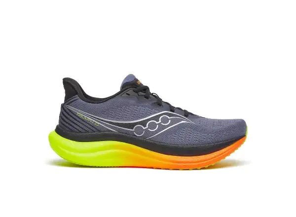Saucony Triumph 23 pánská běžecká obuv shadow/vizi vel. UK 8 / EU 42